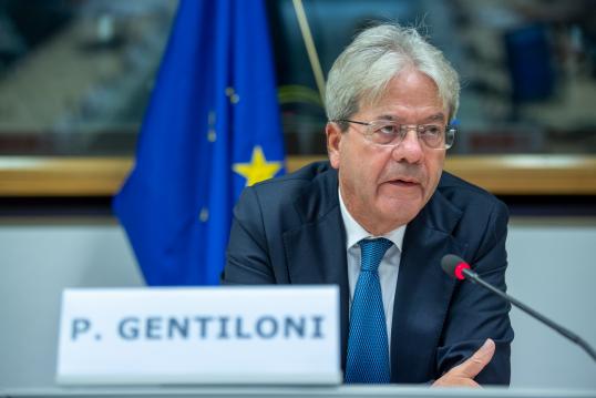 Participation of Paolo Gentiloni, European Commissioner, to the high-level meeting of the Customs Wise Persons Group