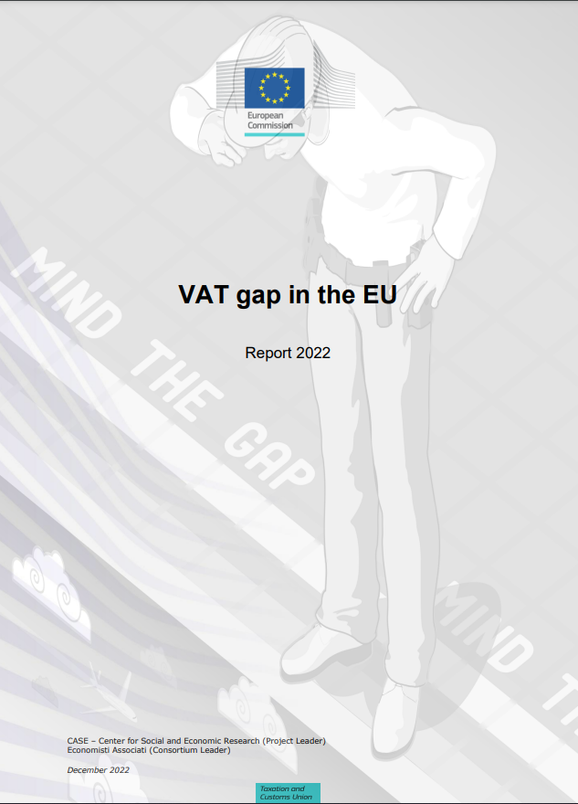 Cover of the Vat Gap Report 2022